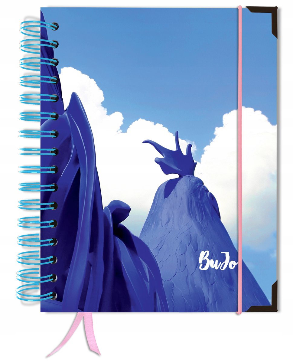 Bullet journal 180 stron notatnik zeszyt A5 kropki pamiętnik