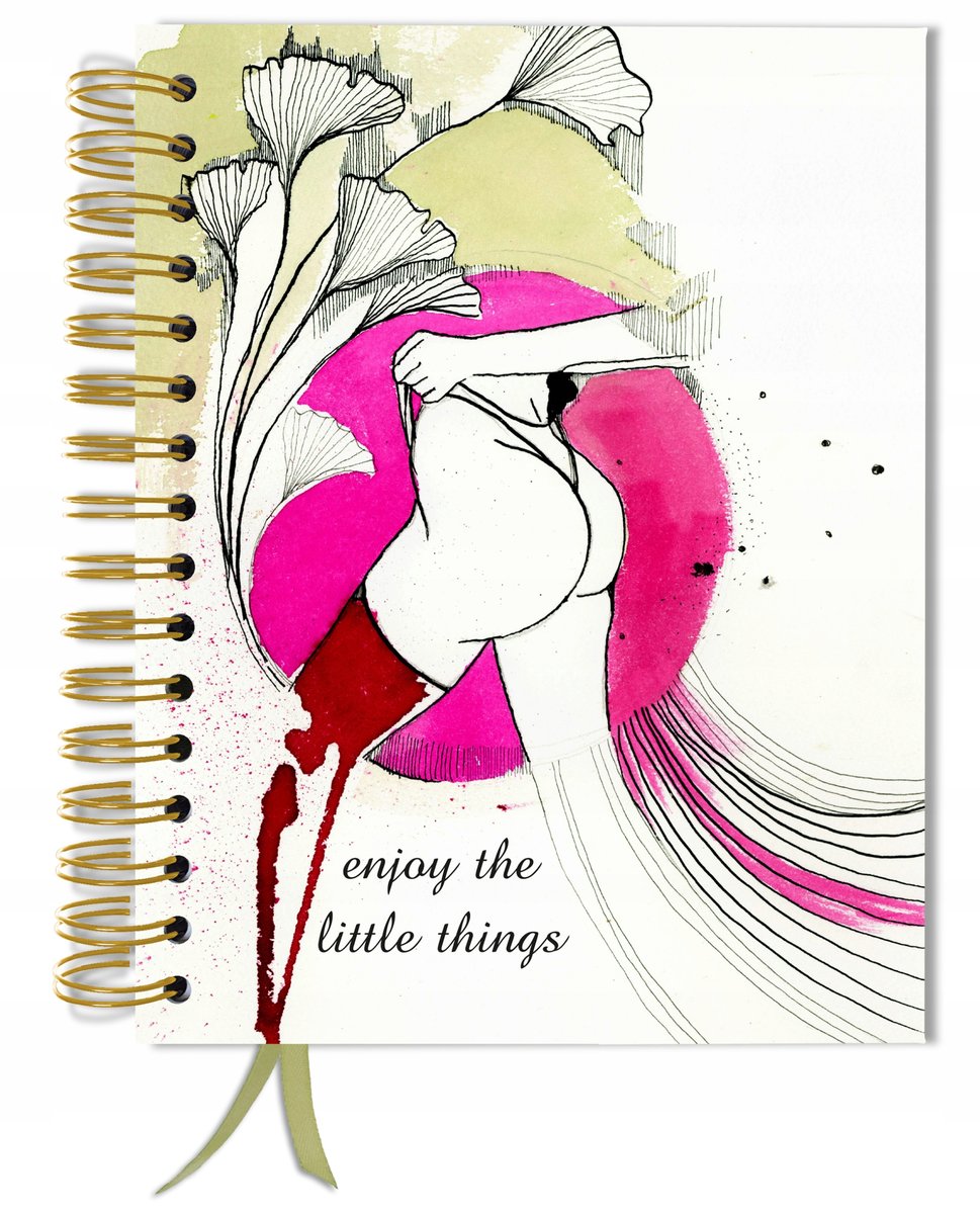 Bullet journal 180 stron notes planer zeszyt A5+ w kropki