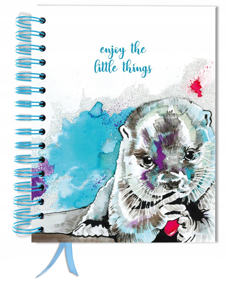 Bullet journal 180 stron notes planer zeszyt A5+ w kropki