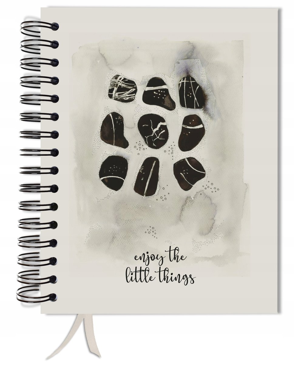 Bullet journal 180 stron notes planer zeszyt A5+ w kropki