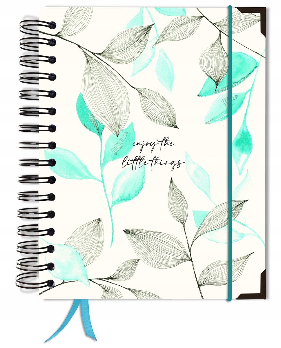 Bullet journal 180 stron notes planer zeszyt A5+ w kropki