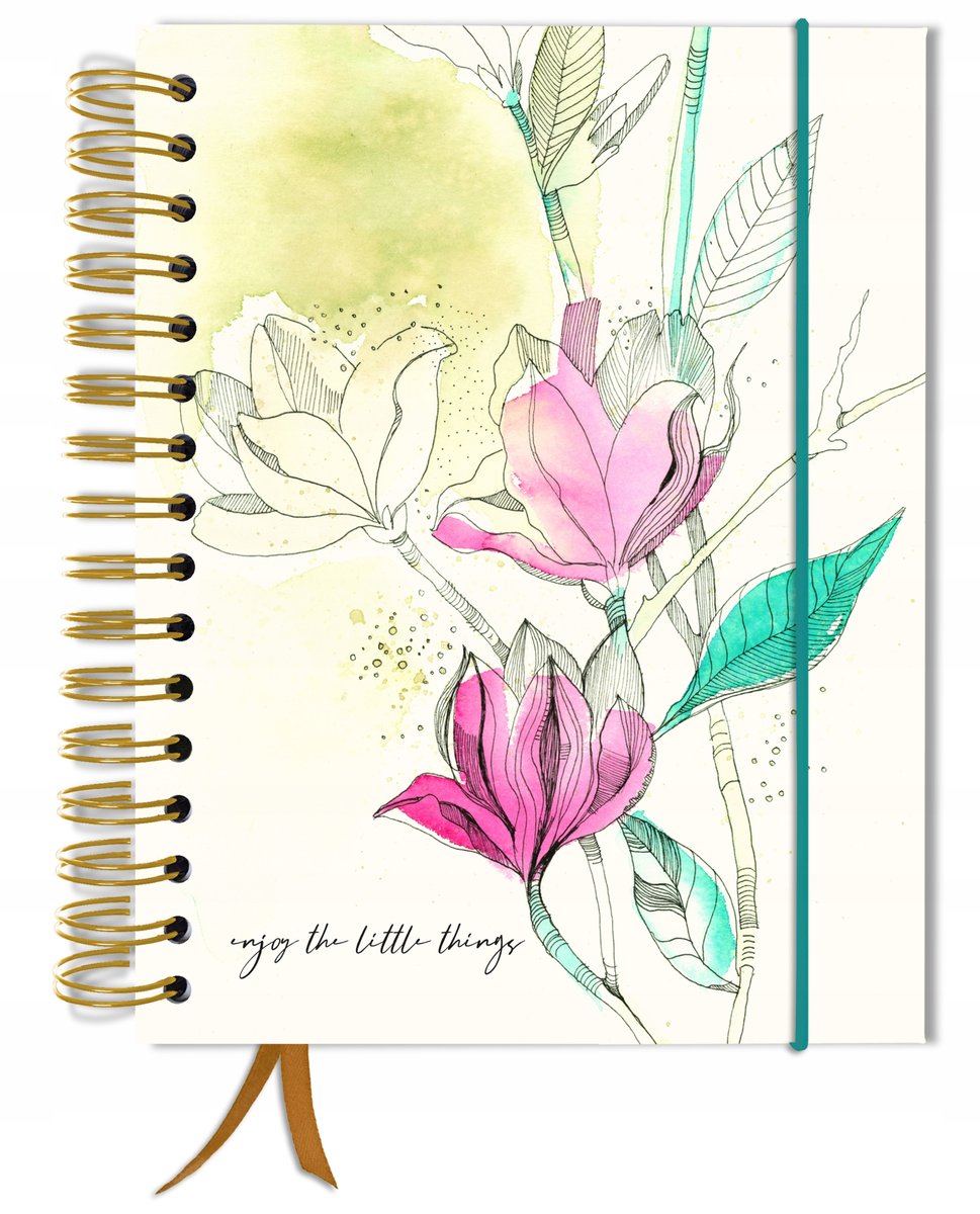 Bullet journal 180 stron notatnik zeszyt w kropki A5+ notes
