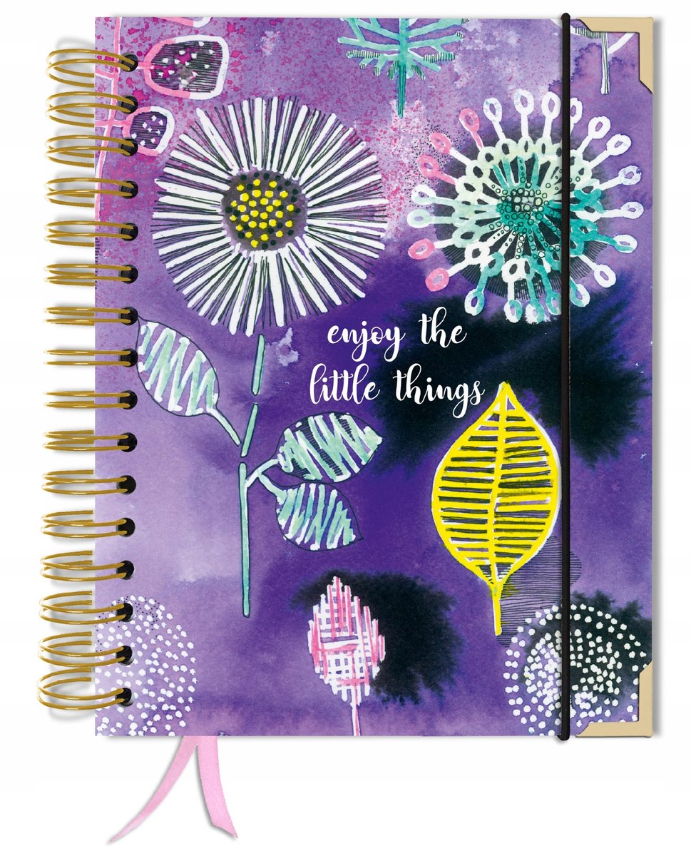 Bullet journal 180 stron notatnik zeszyt w kropki A5+ notes