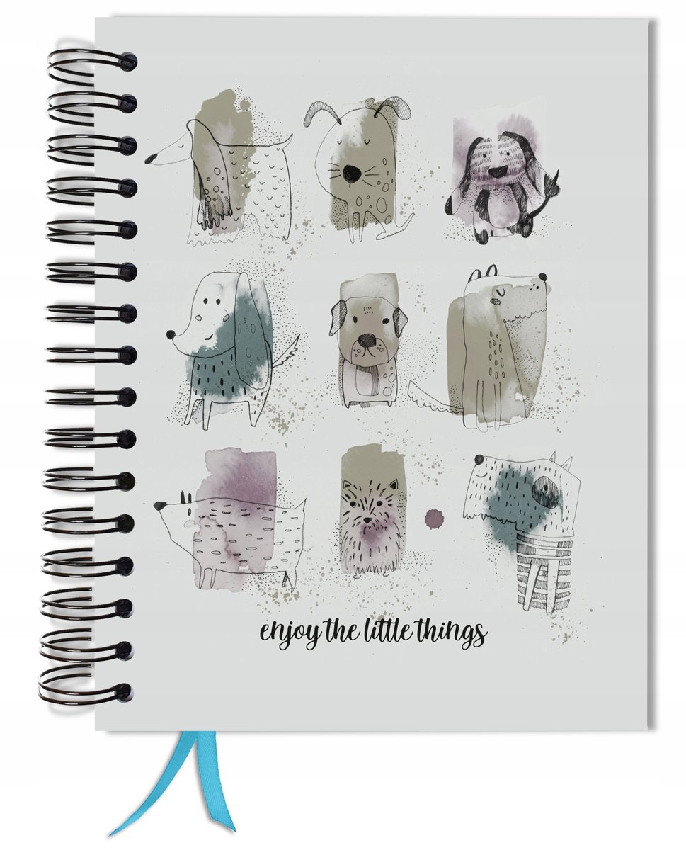 Bullet journal 180 stron notatnik pamiętnik A5 kropki zeszyt