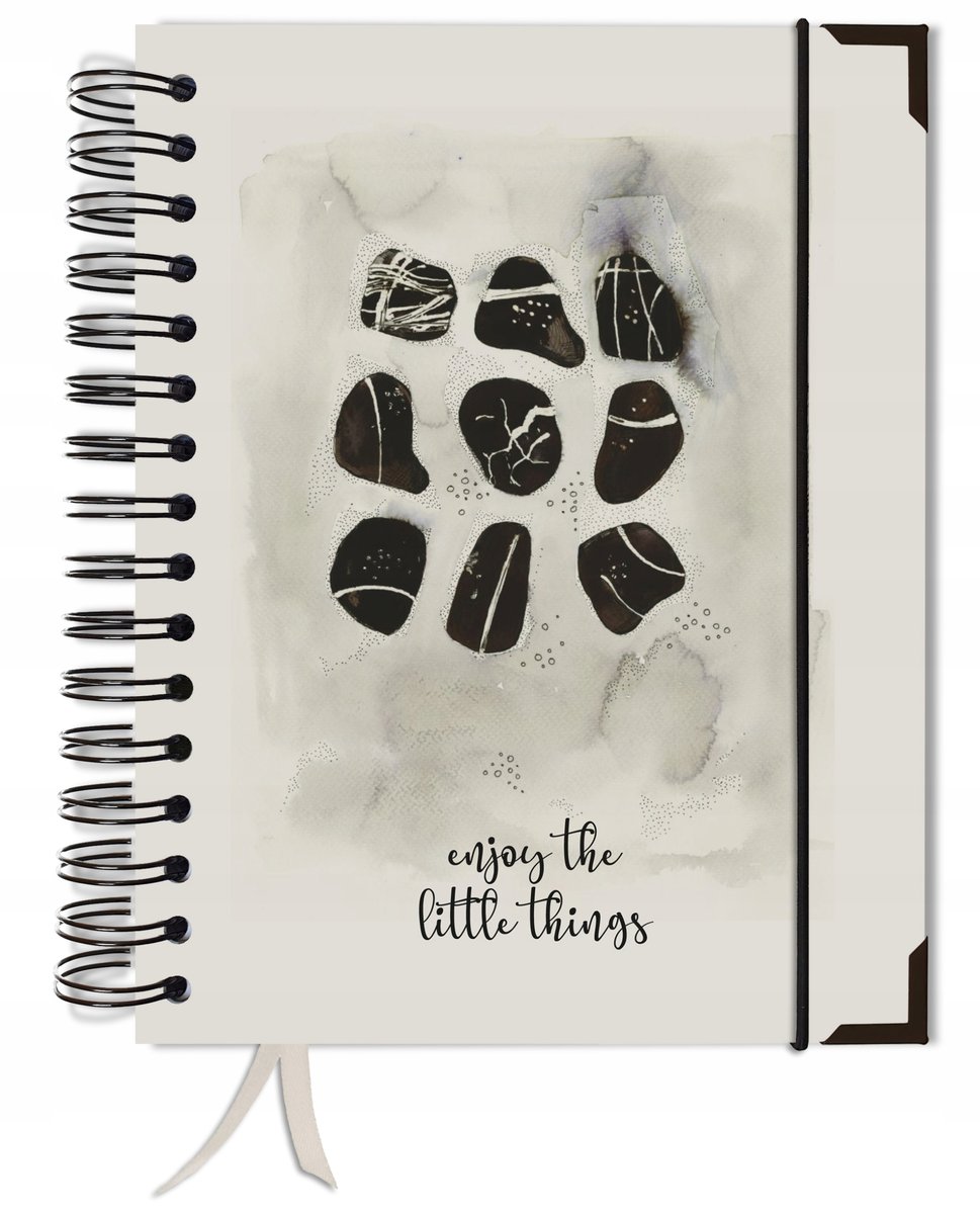 Bullet journal 180 stron notes planer zeszyt A5+ w kropki