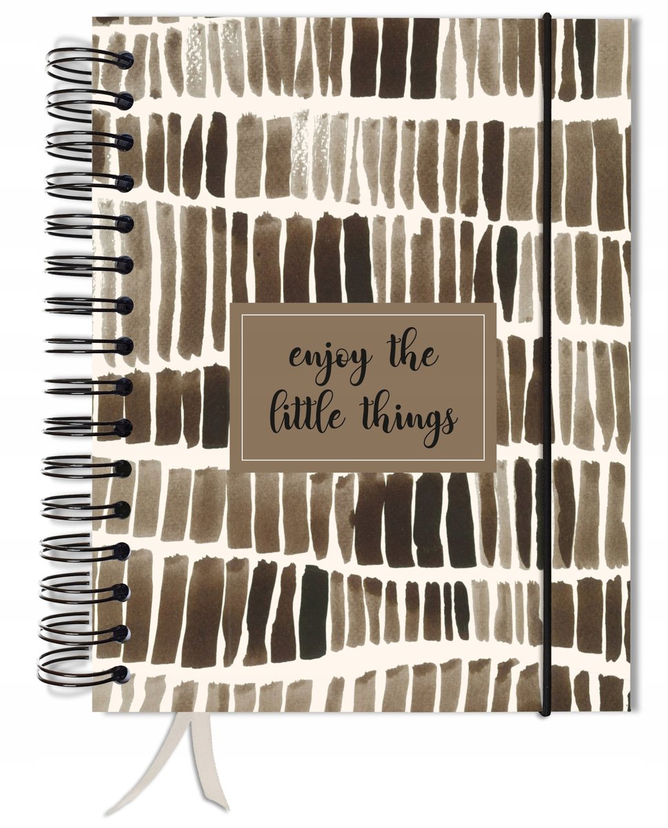 Bullet journal 180 stron notatnik zeszyt A5 kropki pamiętnik