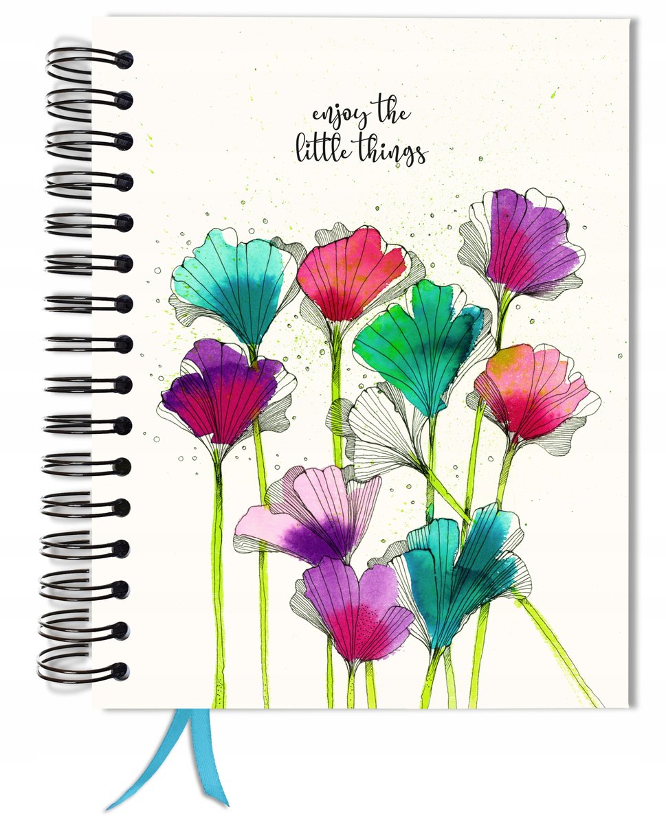 Bullet journal 180 stron notatnik zeszyt A5 kropki pamiętnik