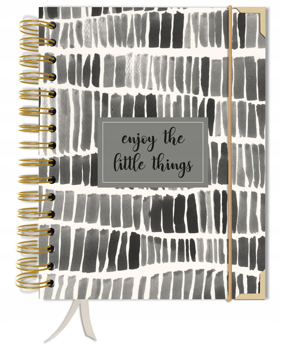 Bujo Bullet journal 180 stron zeszyt A5+ w kropki pamiętnik