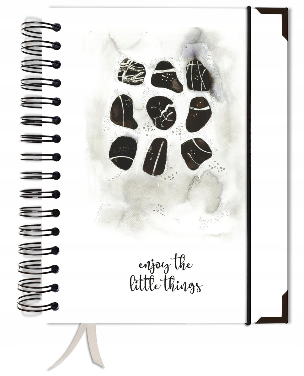 Bujo Bullet journal 180 stron zeszyt A5+ w kropki pamiętnik