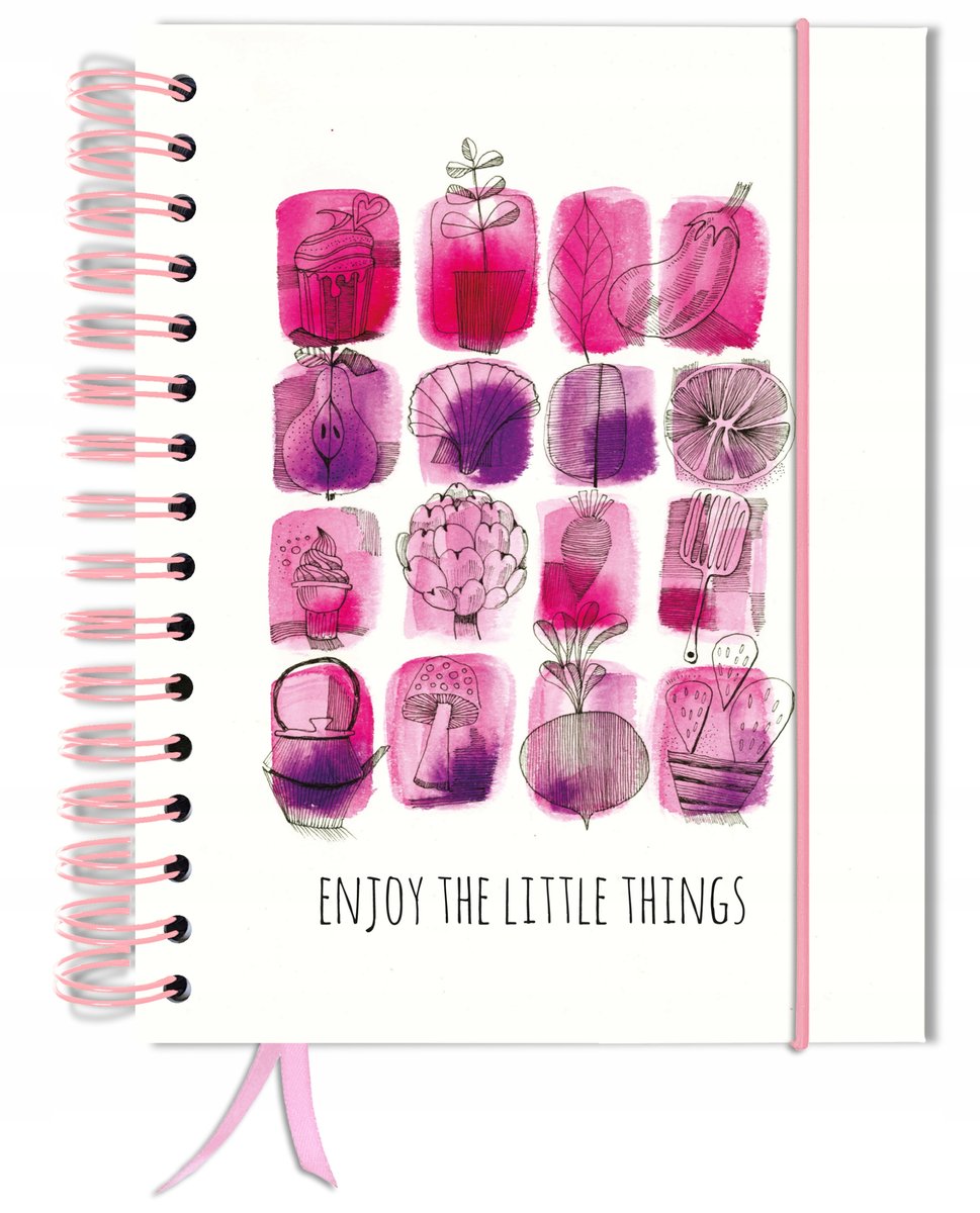 Bullet journal 180 stron notes planer zeszyt A5+ bujo kropki