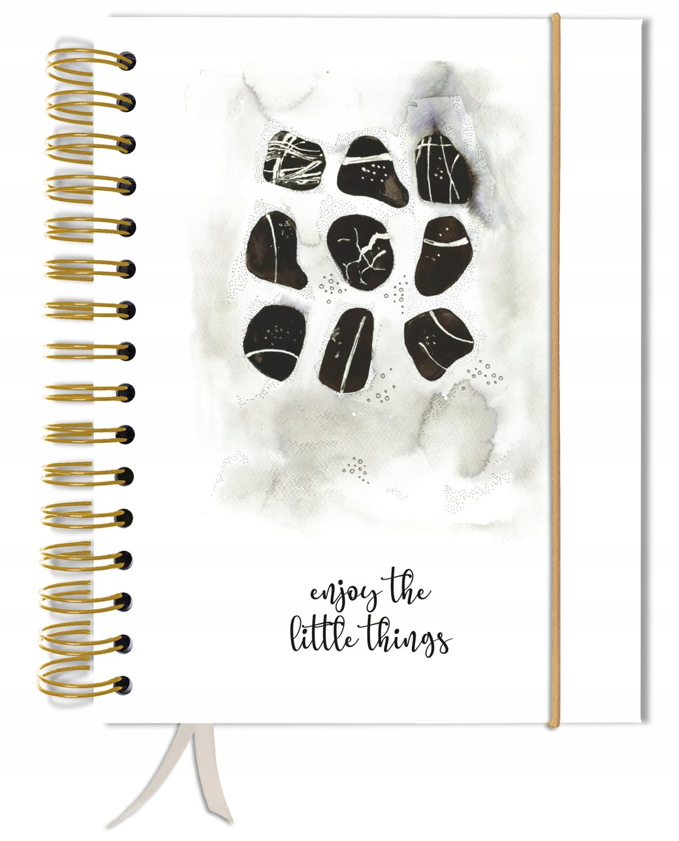 Bullet journal 180 stron notatnik zeszyt A5 kropki pamiętnik