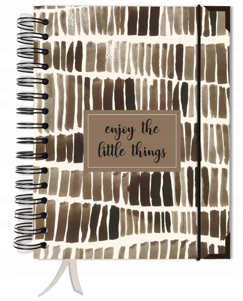 Bujo Bullet journal 180 stron notatnik A5+ kropki pamiętnik