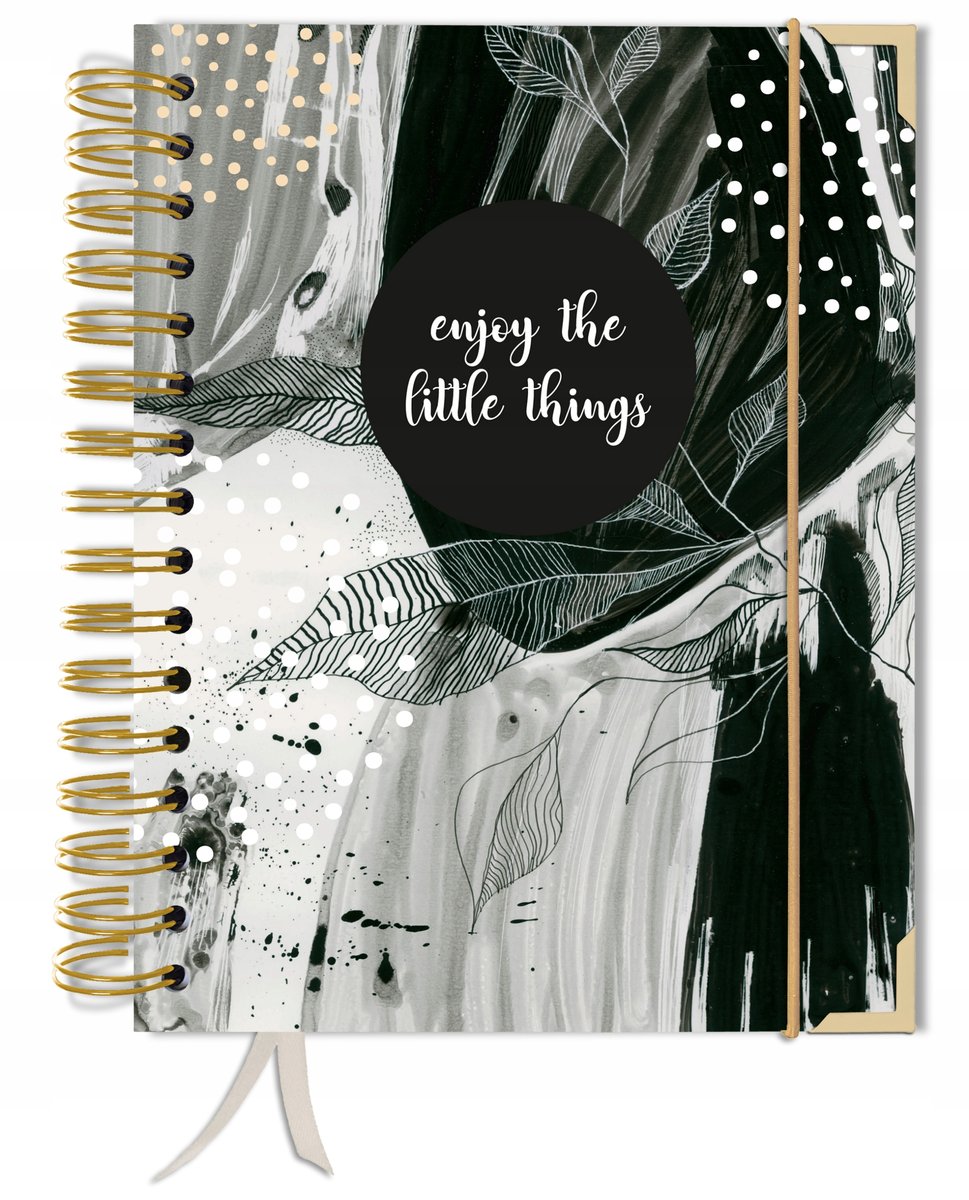 Bullet journal 180 stron notatnik pamiętnik A5 kropki zeszyt