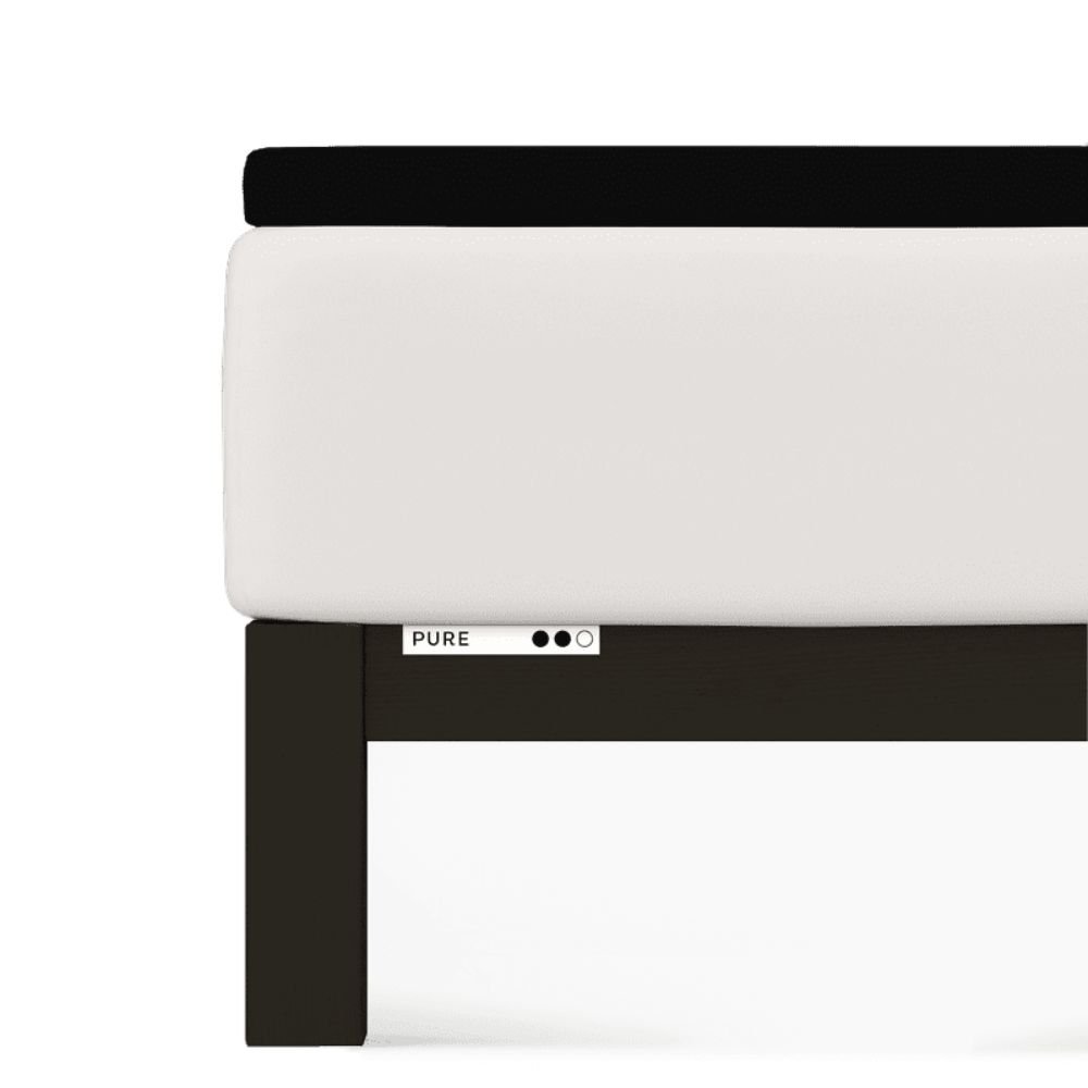 Prześcieradło Topper Schlafgut 120 x 200cm-130 x 220 cm Off Black 799
