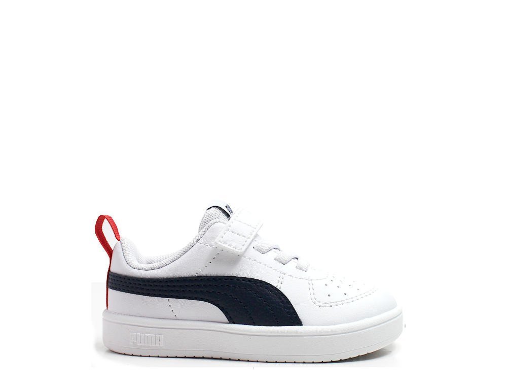 Buty dziecięce sportowe białe trampki na rzep Puma Rickie AC+ 38431409 26