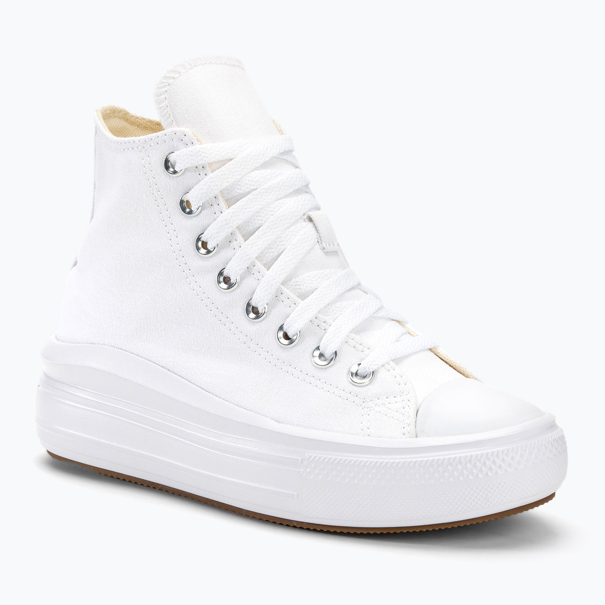 Trampki damskie Converse Chuck Taylor All Star Move Platform Hi white/natural ivory/black 37.5 EU