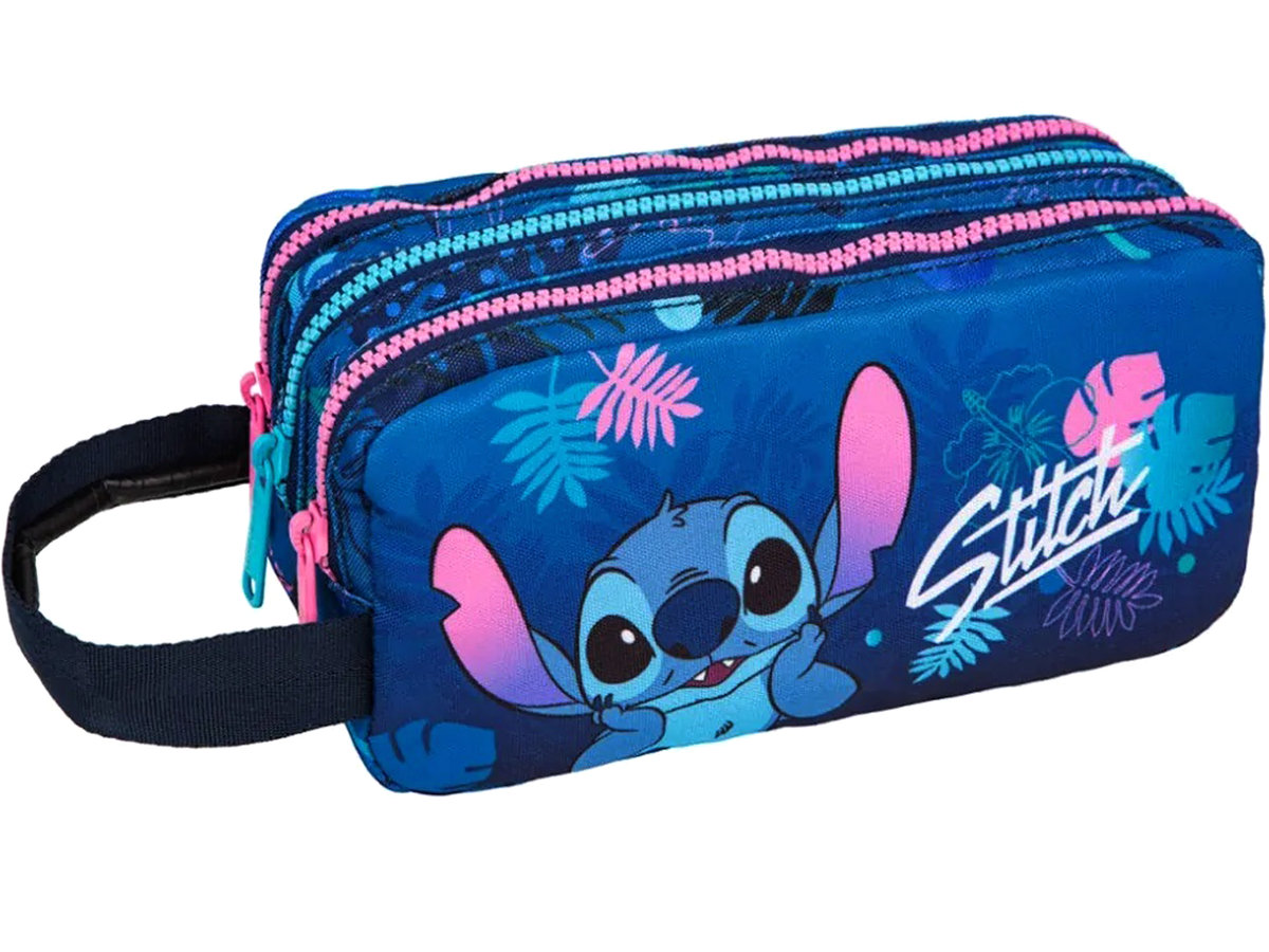 Disney LILO & STITCH Piórnik Szkolny PRIMUS SASZETKA Potrójna COOLPACK