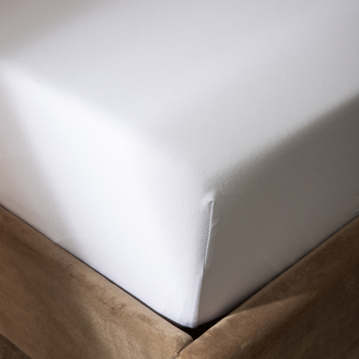 HOMLA PELLY Prześcieradło jersey białe PREMIUM 160x200 cm