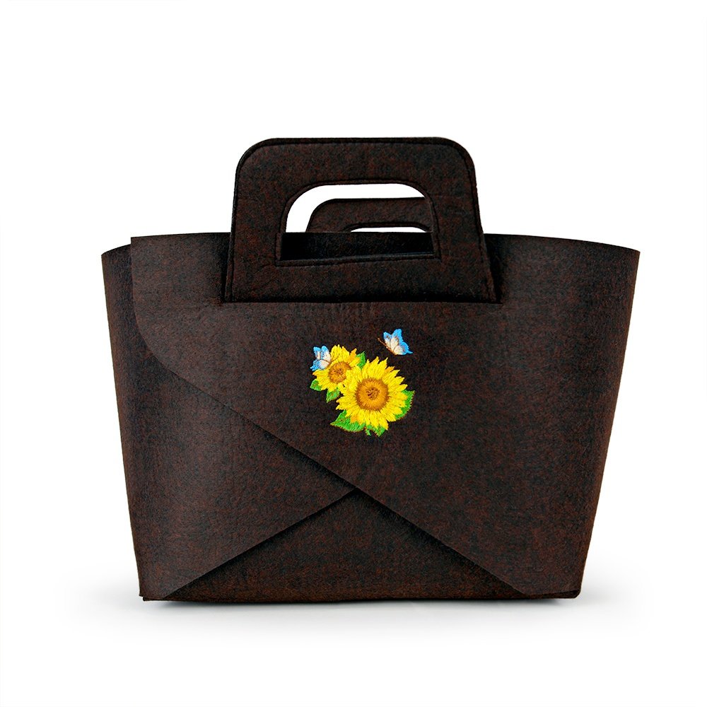 WP MERCHANDISE - Piknik w słoneczniki filcowa torba (40 cm)