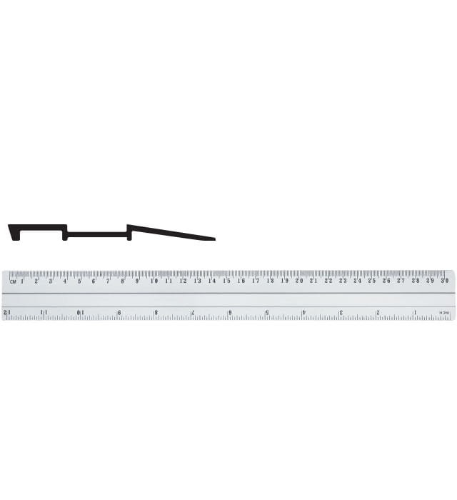 Linijka GRAND aluminiowa - 30cm GR-111-30