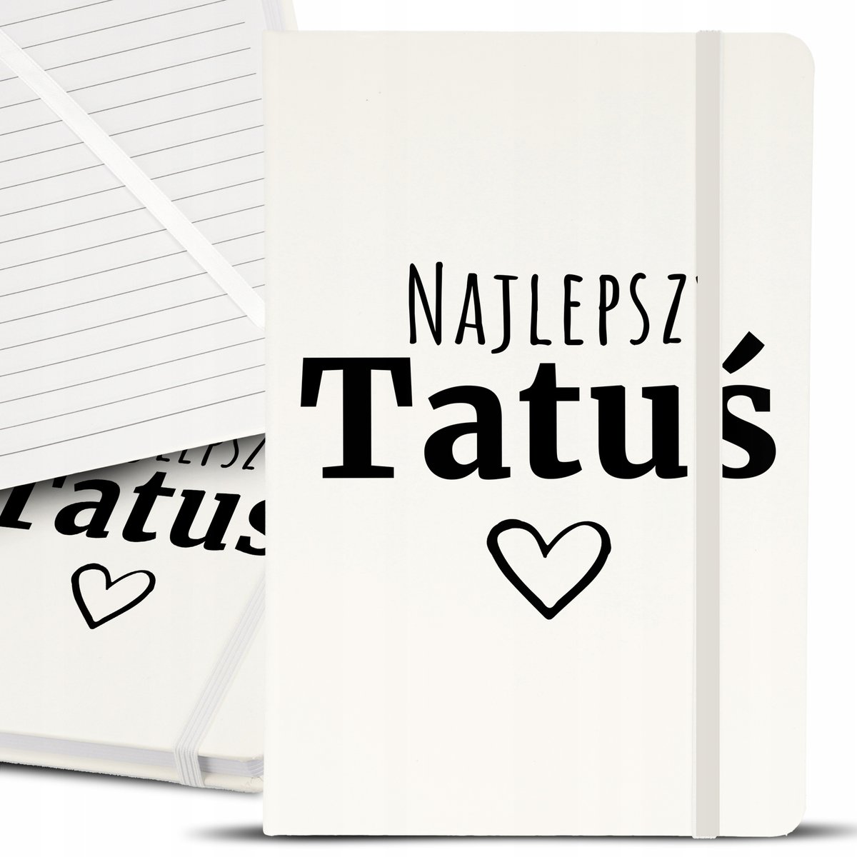 Notes Notatnik Bujo A5 Biały NAJLEPSZY TATUŚ Wz