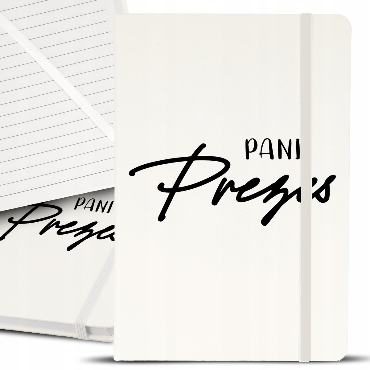 Notes Notatnik Bujo A5 Biały DLA PANI PREZES Wzory
