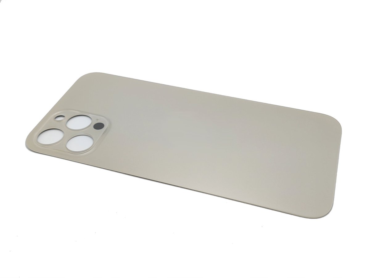 OBUDOWA PANEL TYŁ DO APPLE IPHONE 12 PRO MAX A2411 A2342 BIG HOLE ZŁOTY