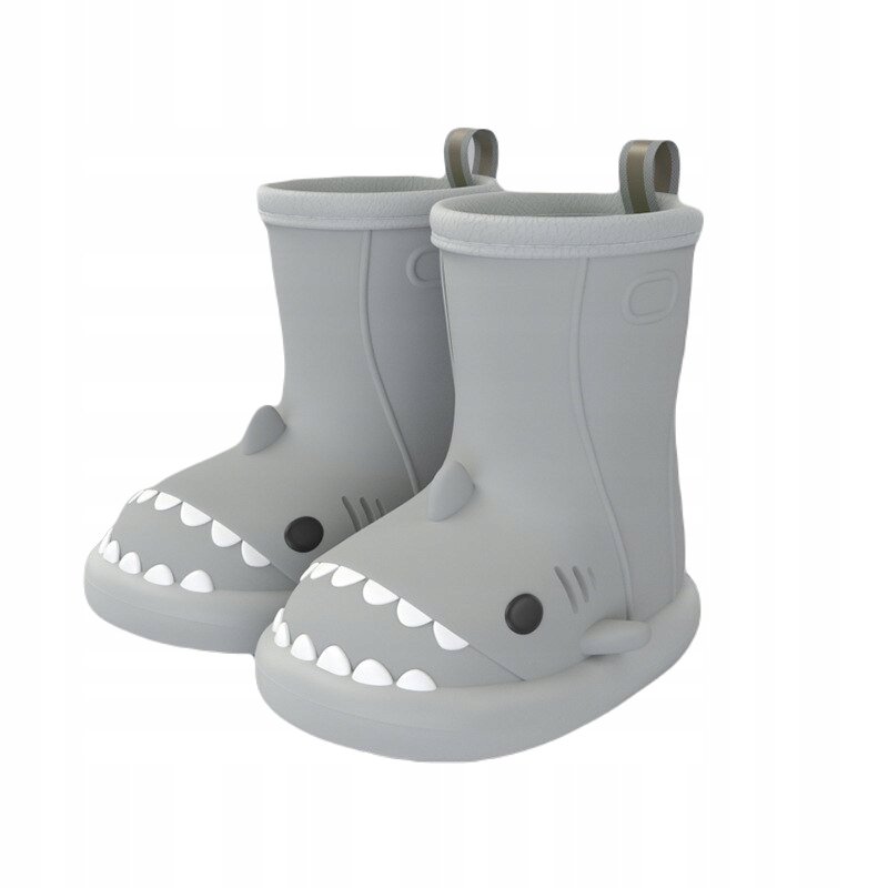 Kalosze Dziecięce Rekiny Shark-I Gumowe Buty 33-34