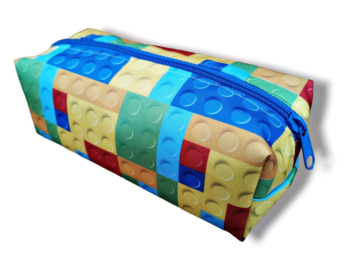 Piórnik organizer do torebki saszetka do torby piórniczek kosmetyczka etui klocki lego