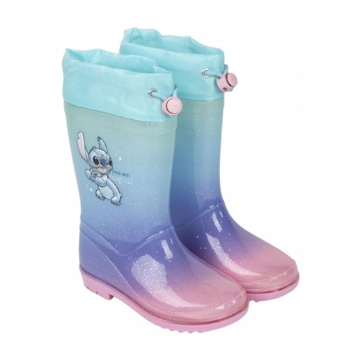 Lilo i Stitch Disney Kalosze tęczowe dziecięce gumowce gumiaki 31 Cerda