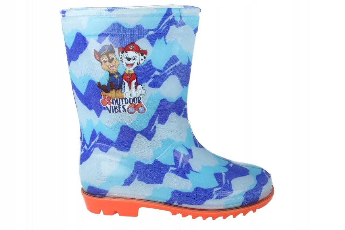 Psi Paw Patrol Kalosze niebieskie dziecięce gumowce gumiaki 23 Leomil