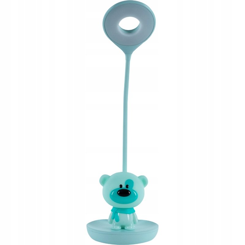 LAMPKA BIURKOWA NOCNA LED NA DOTYK SZKOLNA USB BEZPRZEWODOWA MIŚ KITE