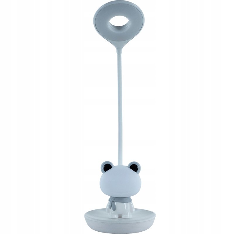 LAMPKA BIURKOWA NOCNA LED NA DOTYK SZKOLNA USB BEZPRZEWODOWA ŻABKA KITE