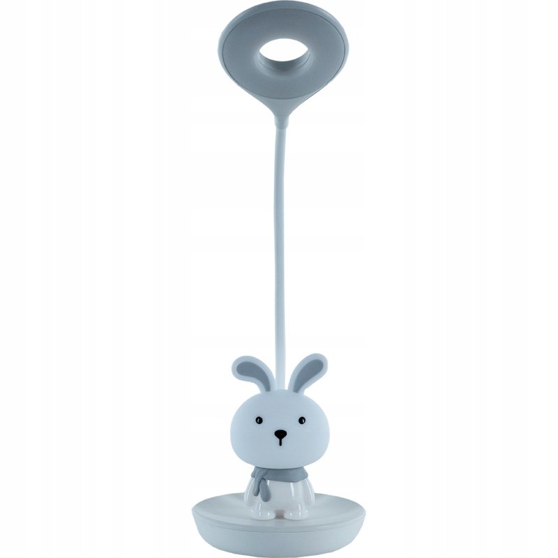 LAMPKA BIURKOWA NOCNA LED NA DOTYK SZKOLNA USB BEZPRZEWODOWA KRÓLIK KITE