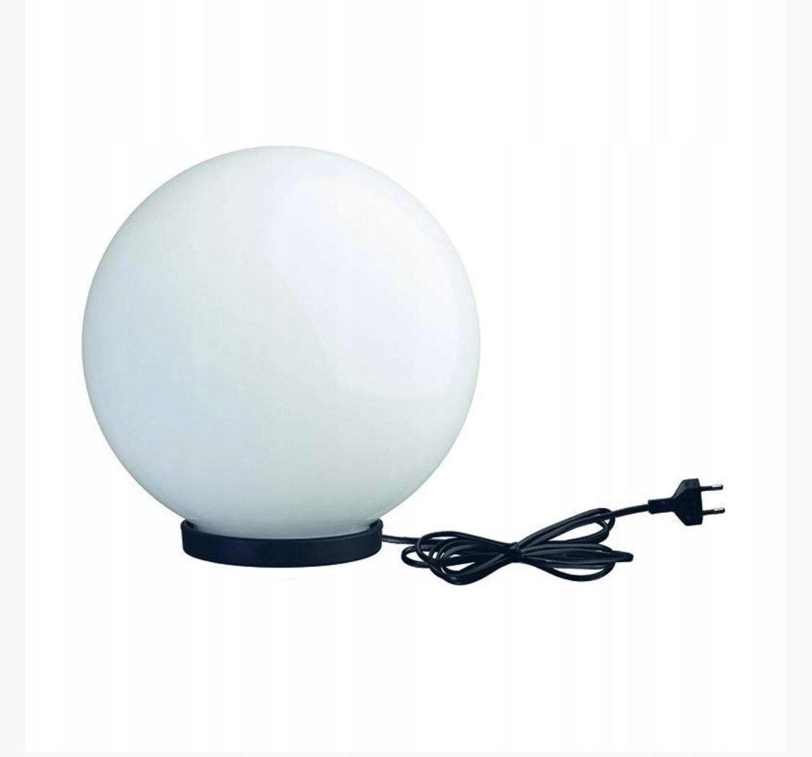 piękna KULA lampa lampka nocna LED białe światło