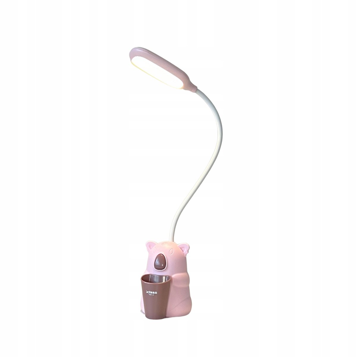 Lampka Biurkowa Dziecięca LED Na Biurko Z Pojemniczkiem Na Szkołę