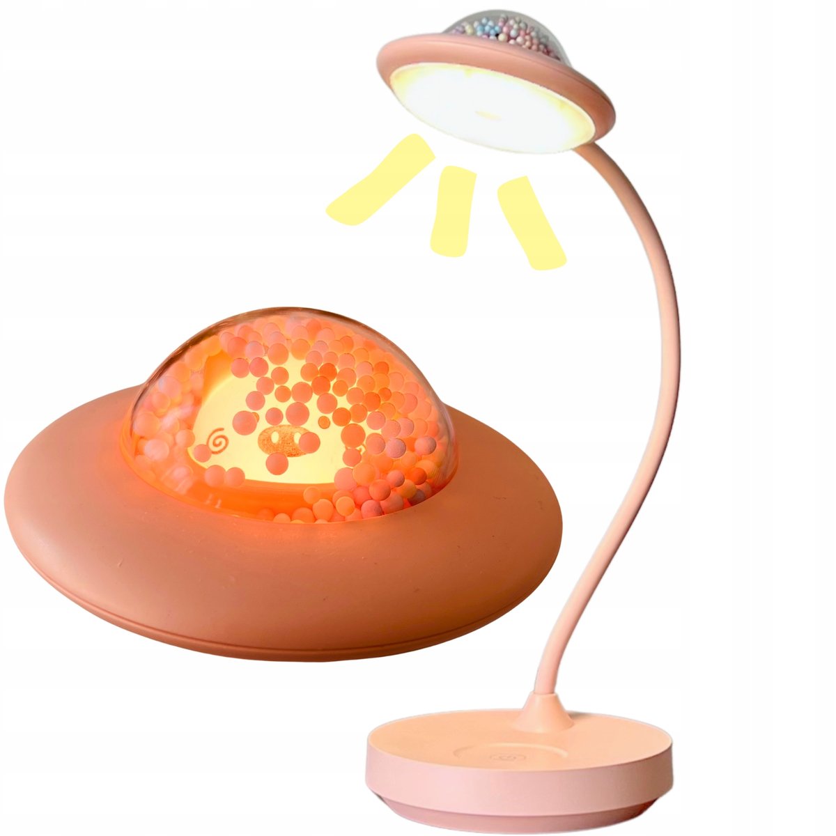 Lampka biurkowa dziecięca LED + nocne światło