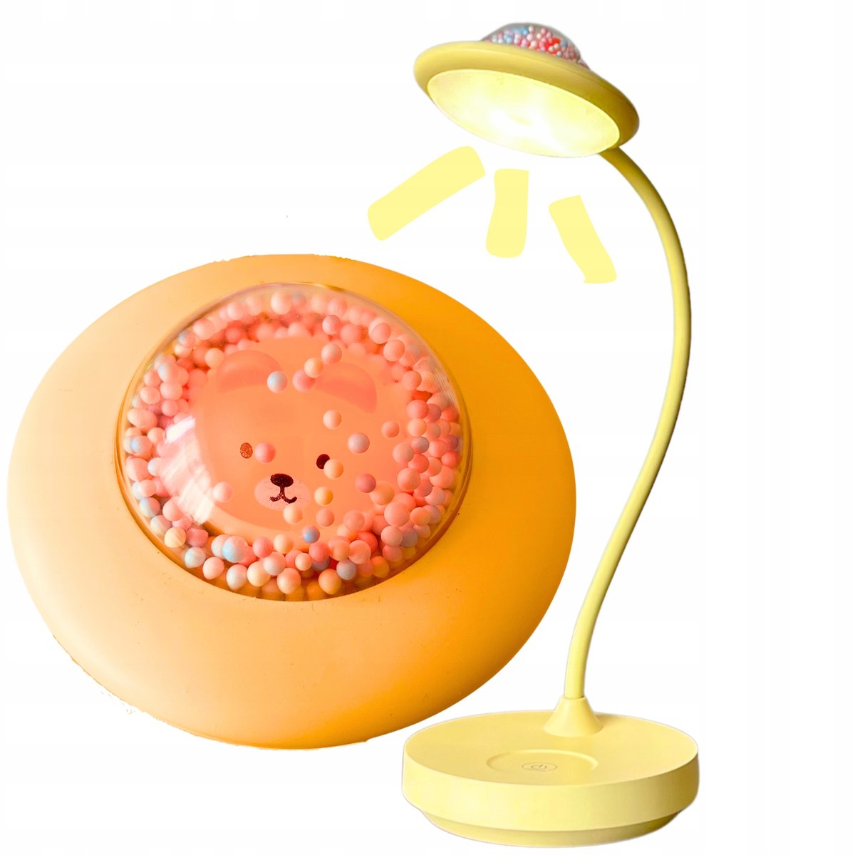 Lampka biurkowa dziecięca LED + nocne światło