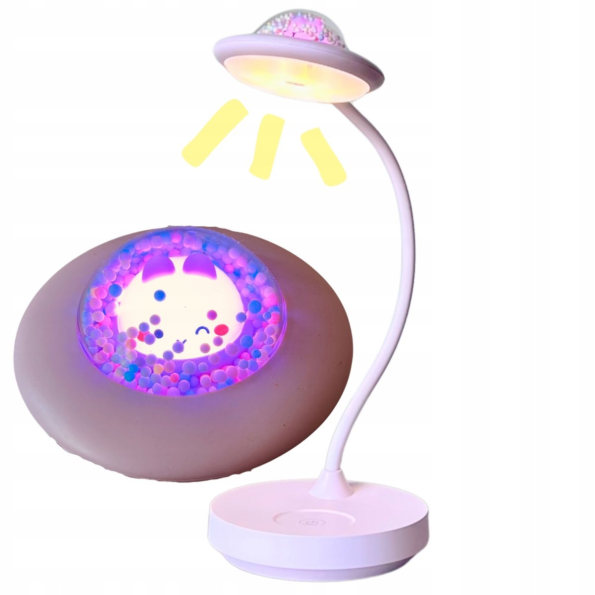 Lampka biurkowa dziecięca LED + nocne światło