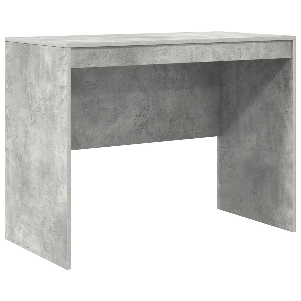 vidaXL Biurko do pisania Szare betonowe MDF 100 x 50 x 76 cm