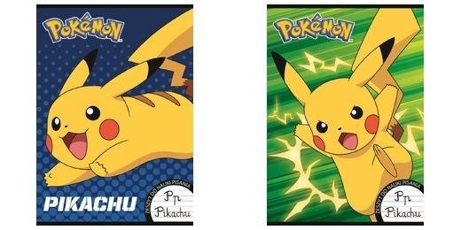 Zeszyt A4 32 Kartki linia dwukolorowa Pokemon mix