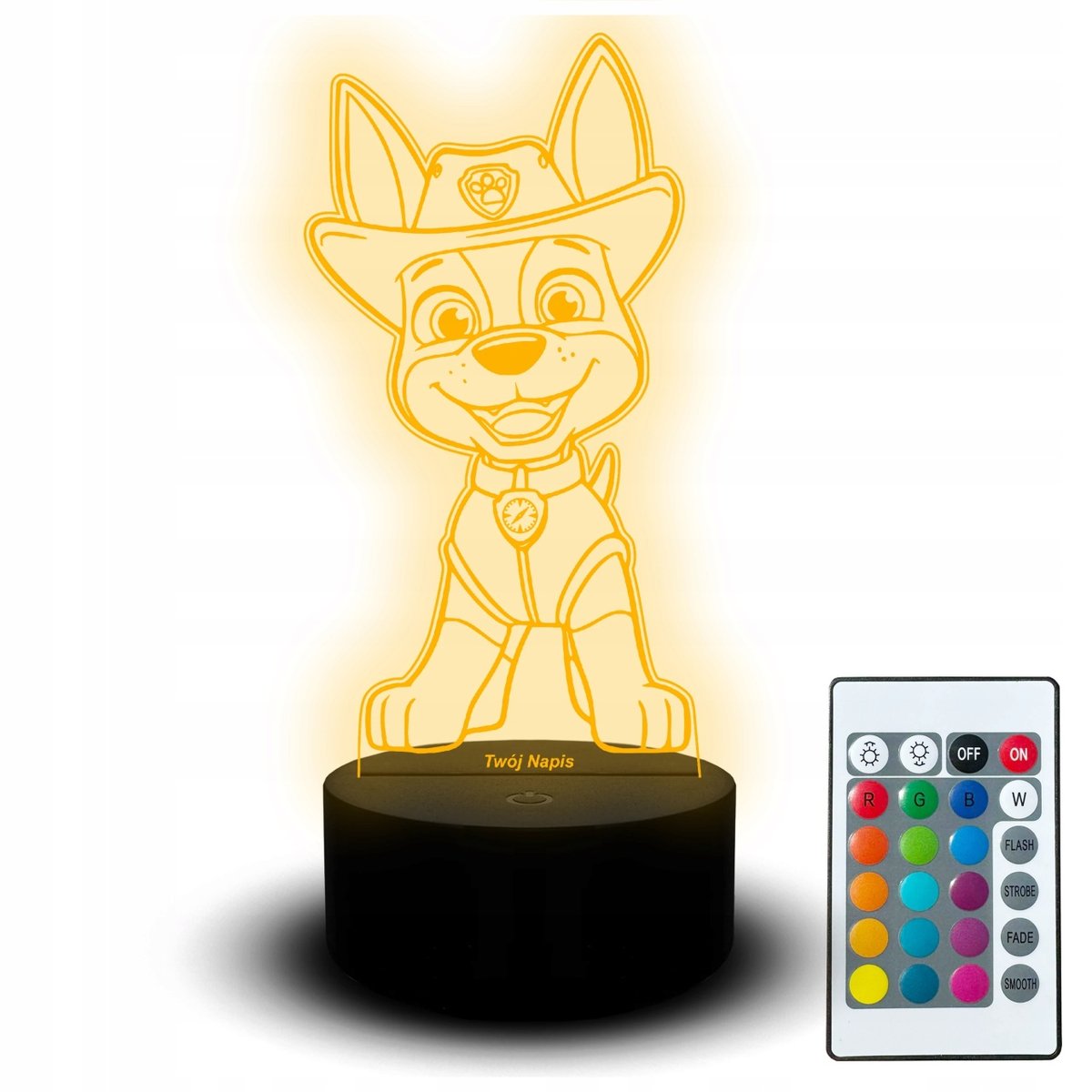 Nocna Led Lampka Psi Patrol Tracker Paw Patrol Zestaw Dla Dzieci Figurka