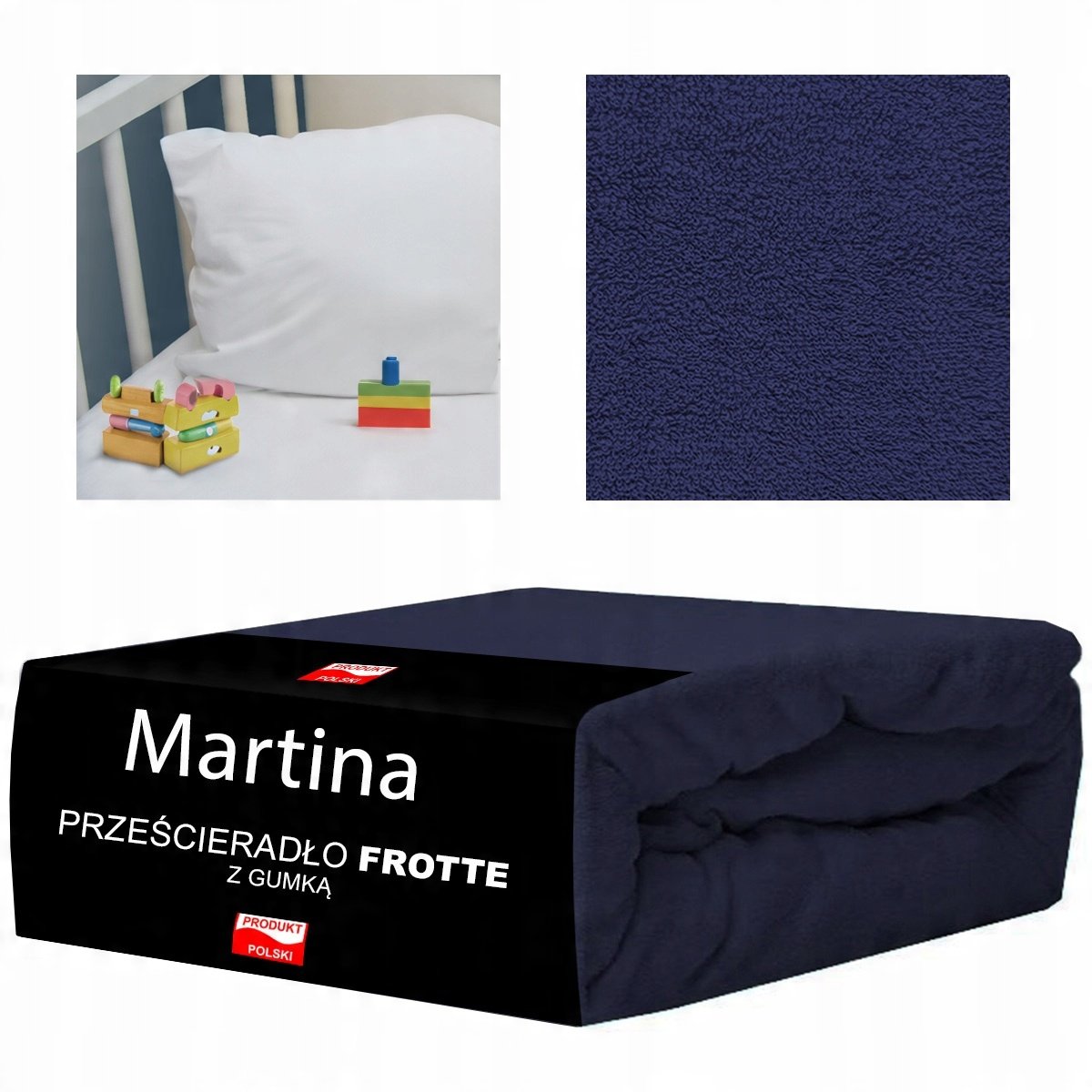 Prześcieradło Z Gumką Frotte 60X120 Do Łóżeczka Grube Polskie Chabrowy