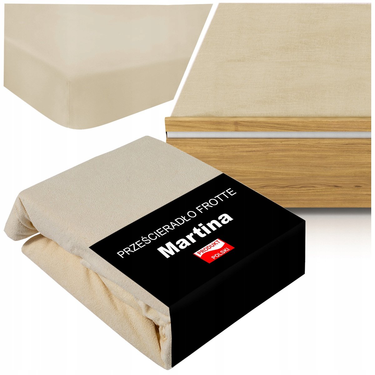 Prześcieradło Frotte Z Gumką 120X200 Gruby Materac 30Cm Polskie Miękkie