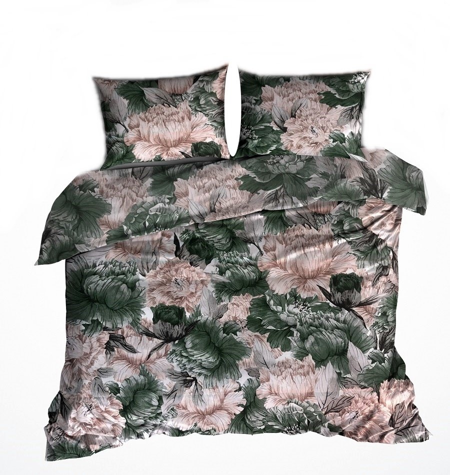 pościel z satyny 140x200 + 1x poszewka 100% bawełna S 81 durum