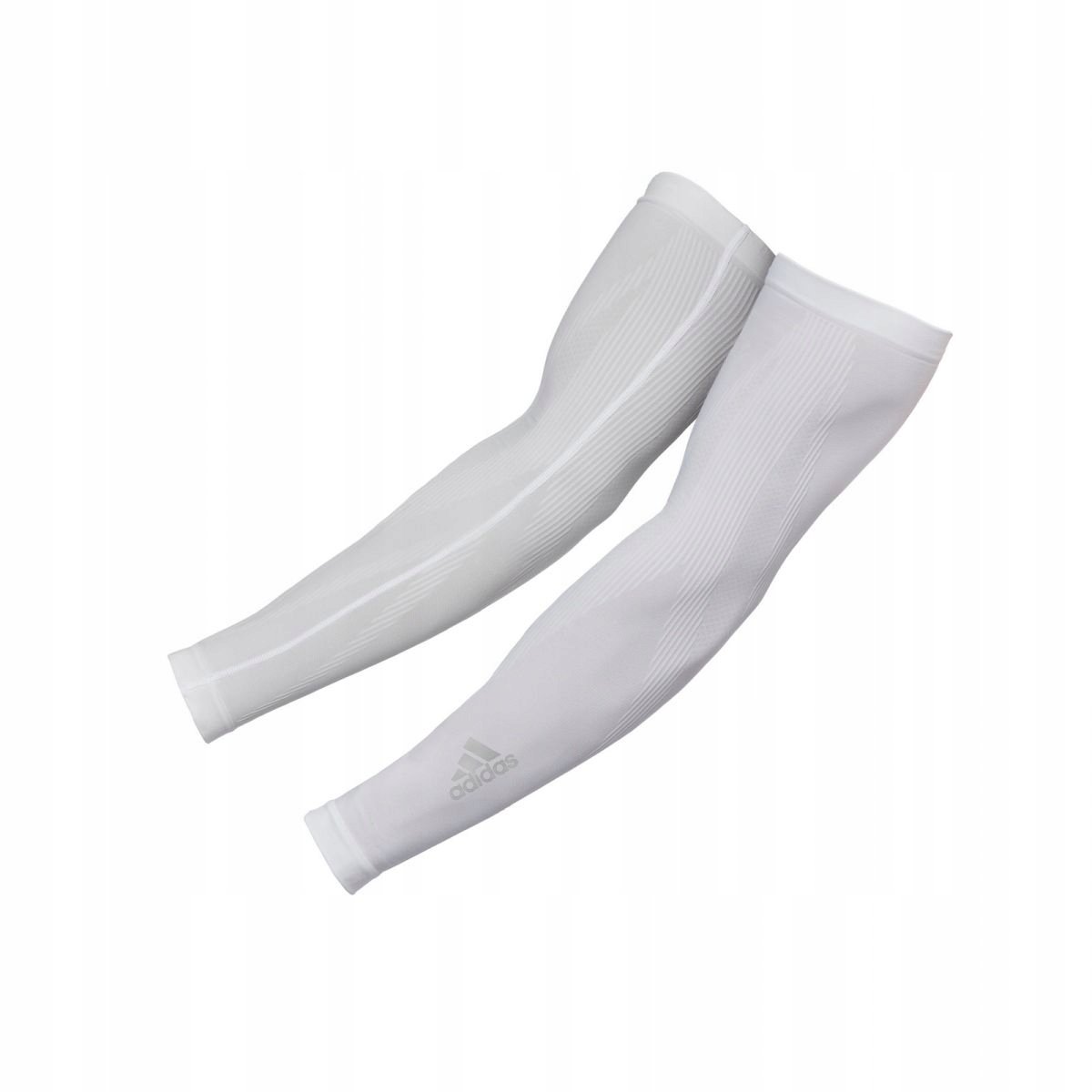 Rękawy kompresyjne adidas - Compression Arm Sleeves - White