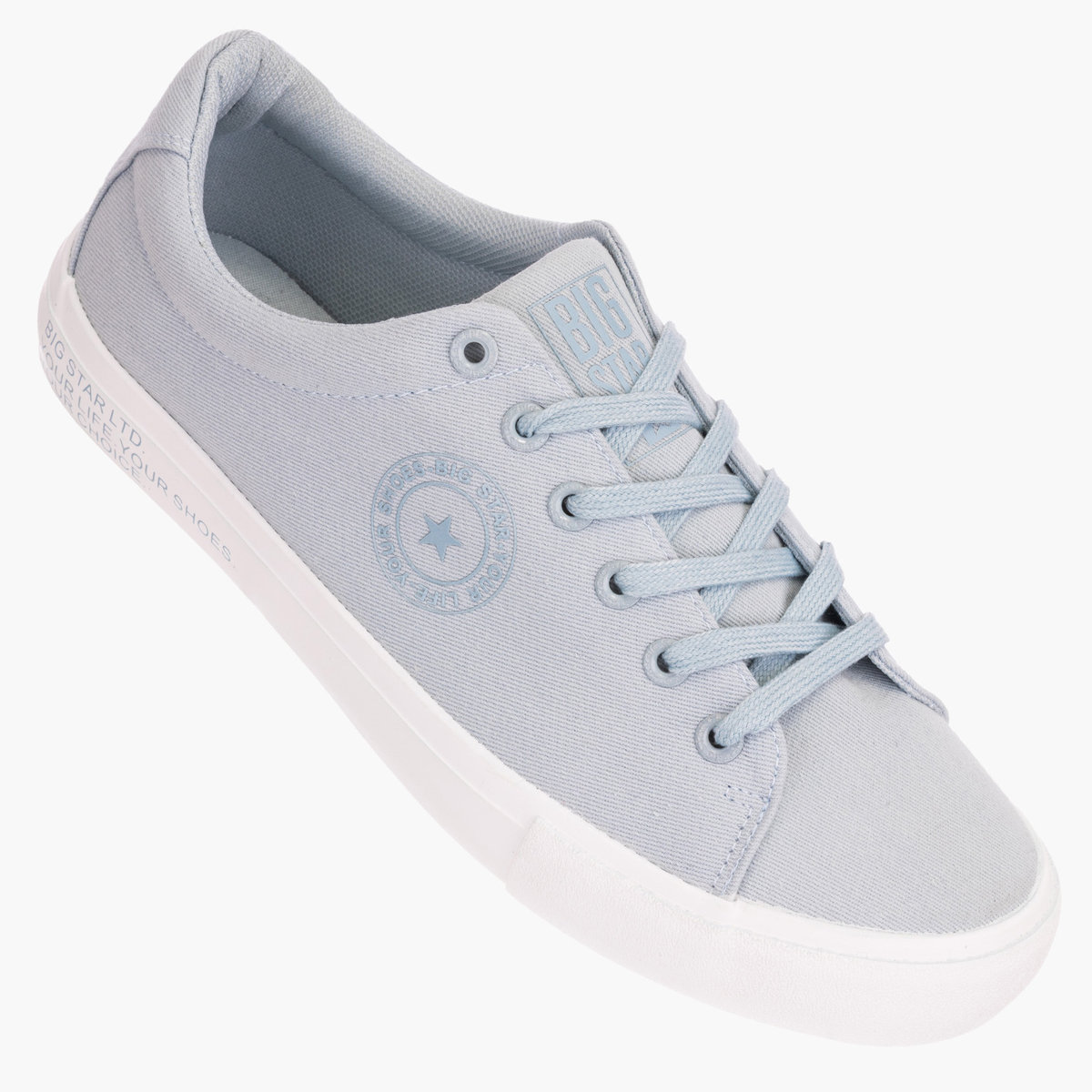 Trampki Męskie Big Star Niebieskie Buty LL174077 Niebieski 40