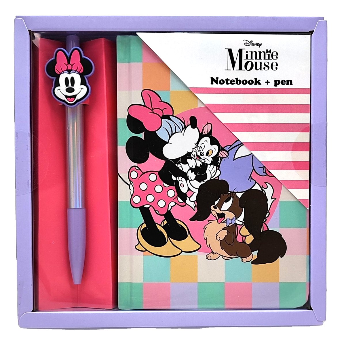 Zestaw notatnik + długopis Disney Myszka Minnie