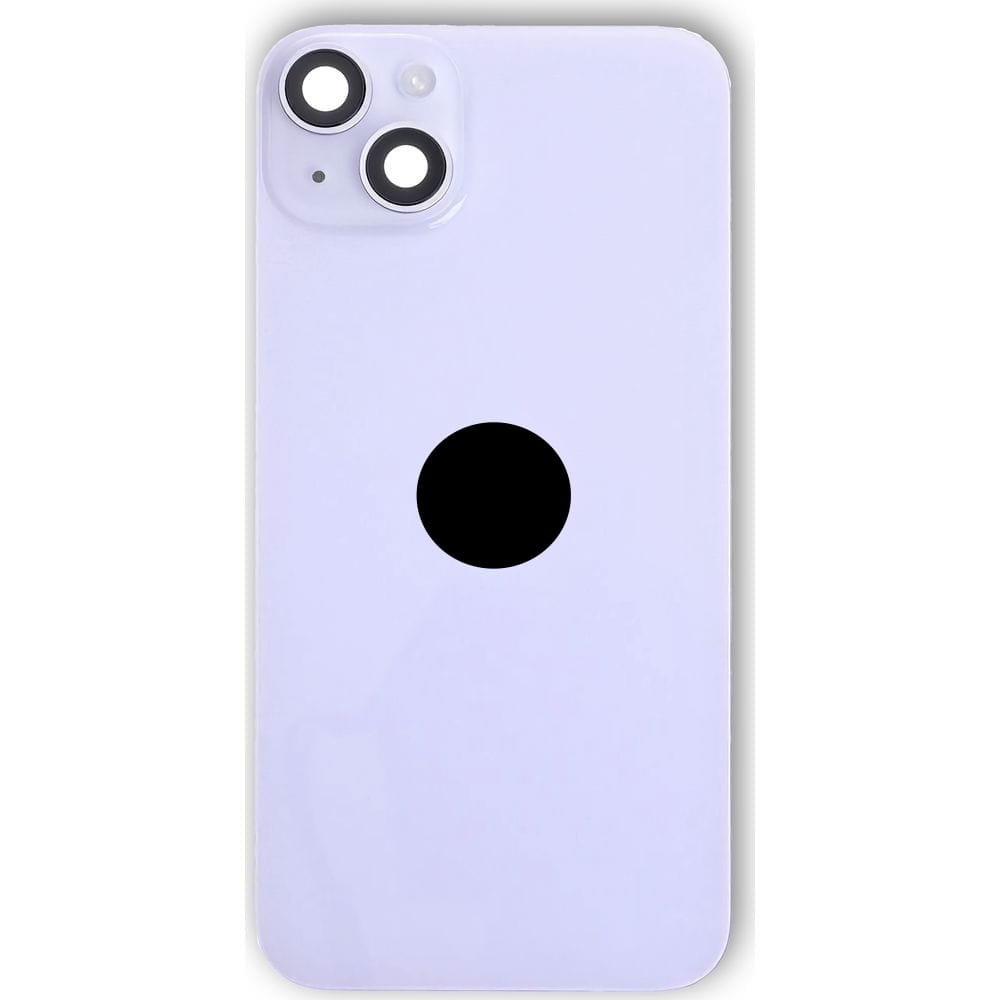 Tylna szyba klapka baterii + ramka iPhone 14 Plus fioletowa
