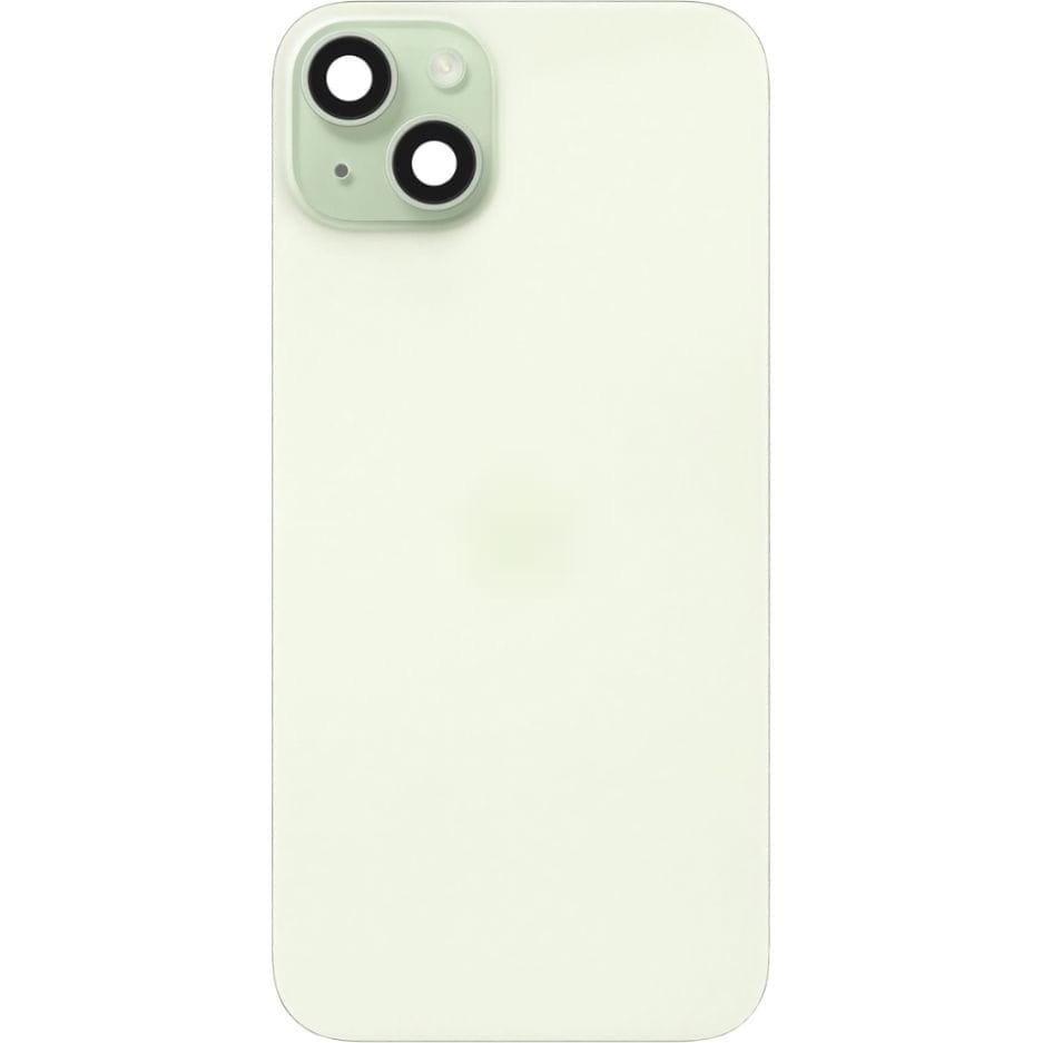 Tylna szyba, klapka baterii, panel tylny do iPhone 15 Plus, zielona